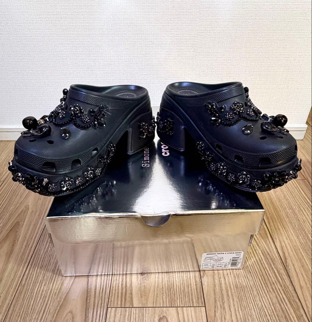 靴 simone rocha x crocs siren