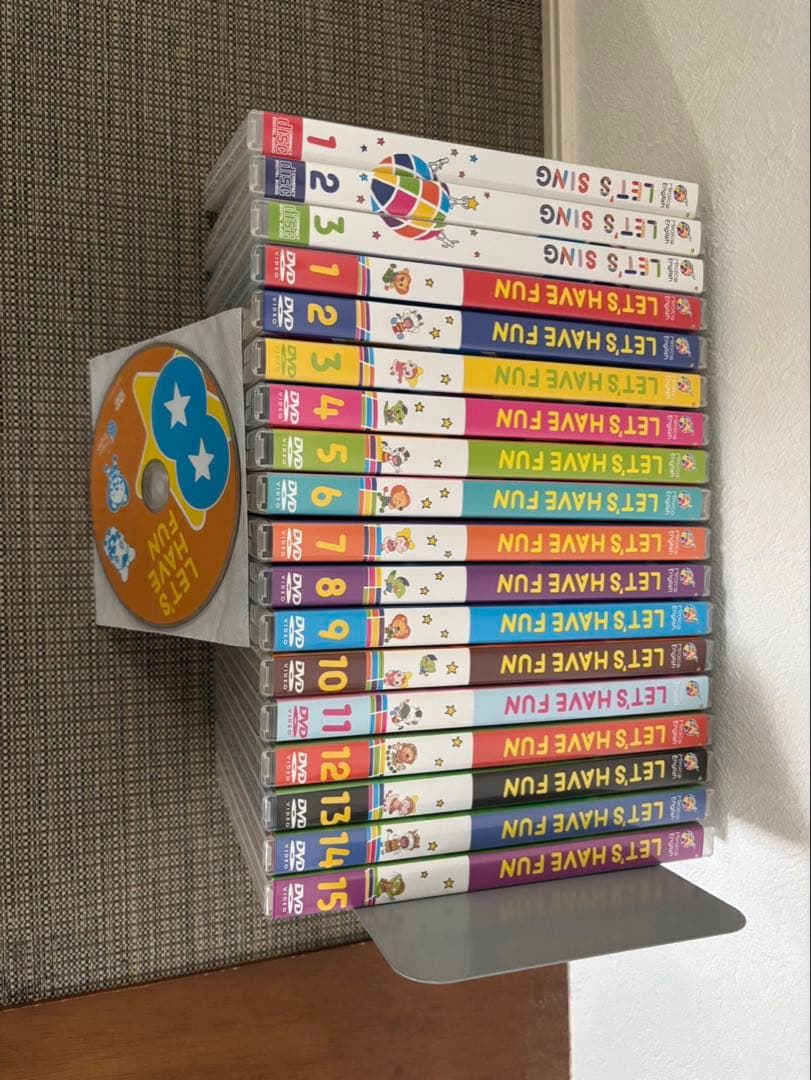 ミライグリッシュ　DVD15枚、CD3枚のみ(ケース・BOXなし)