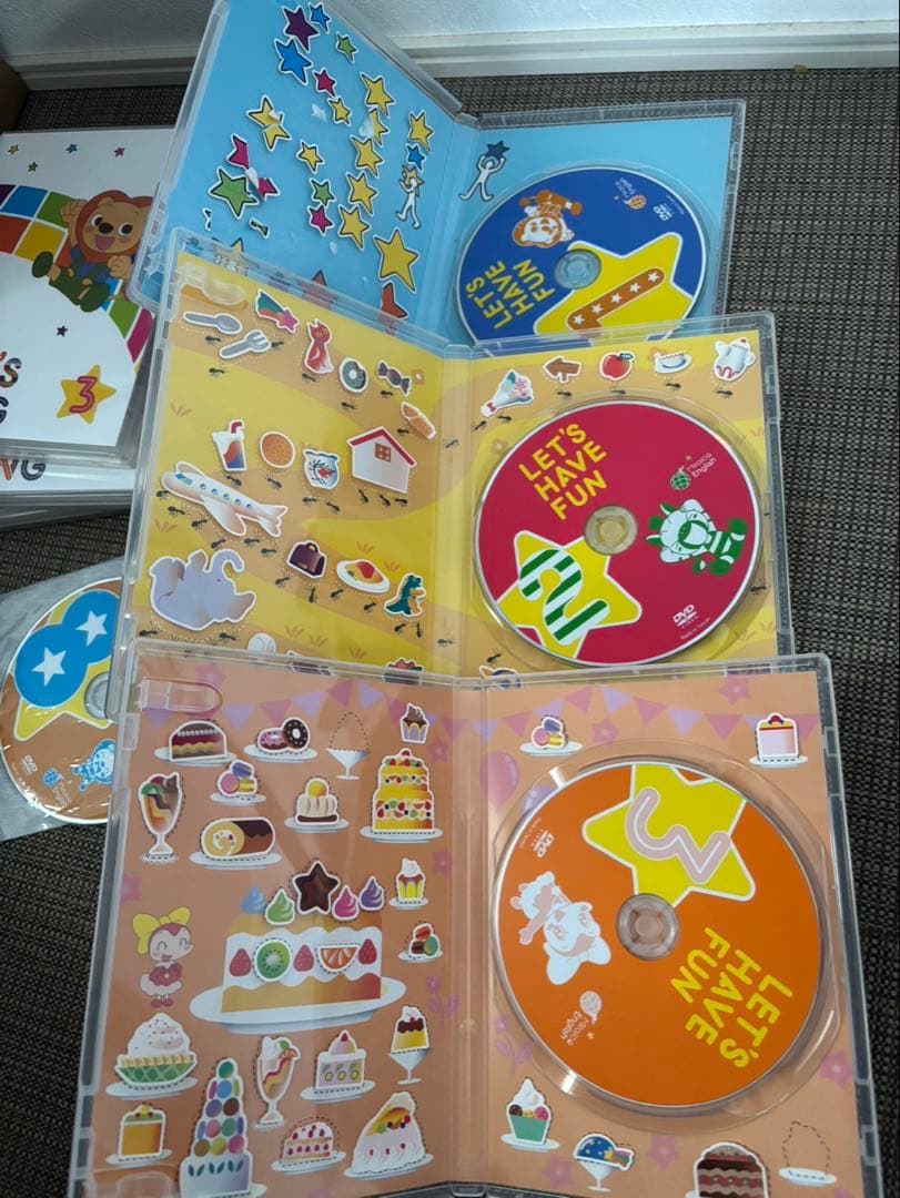 ミライグリッシュ　DVD15枚、CD3枚のみ(ケース・BOXなし)