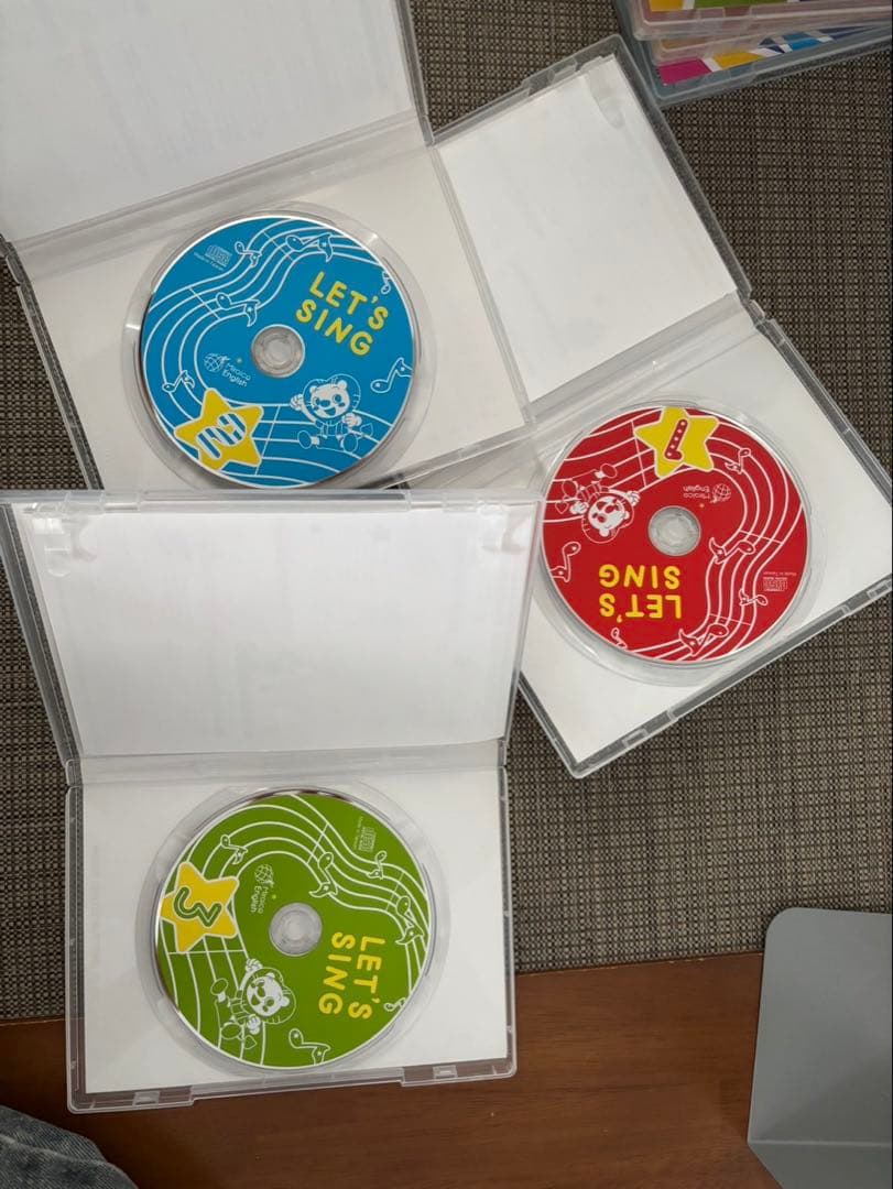 ミライグリッシュ　DVD15枚、CD3枚のみ(ケース・BOXなし)