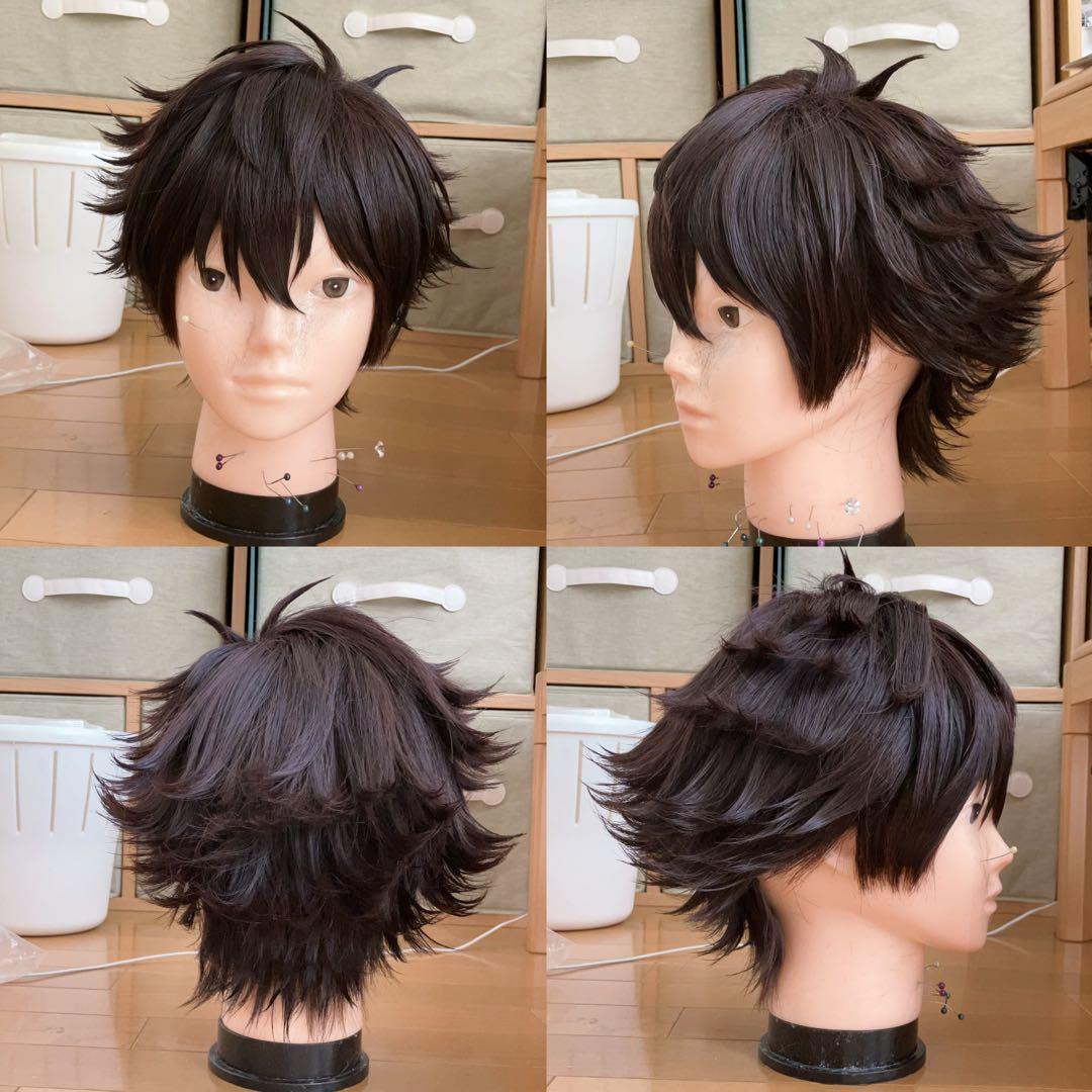 ハイキュー　完成ウィッグ　コスプレ　セット済み　及川徹