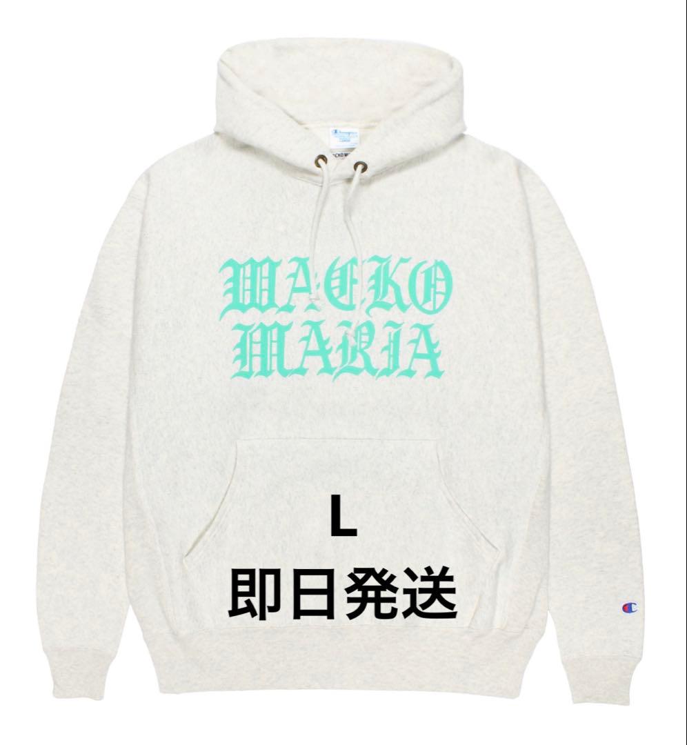 ワコマリア×チャンピオン　リバースウィーブフーディ　Lサイズ