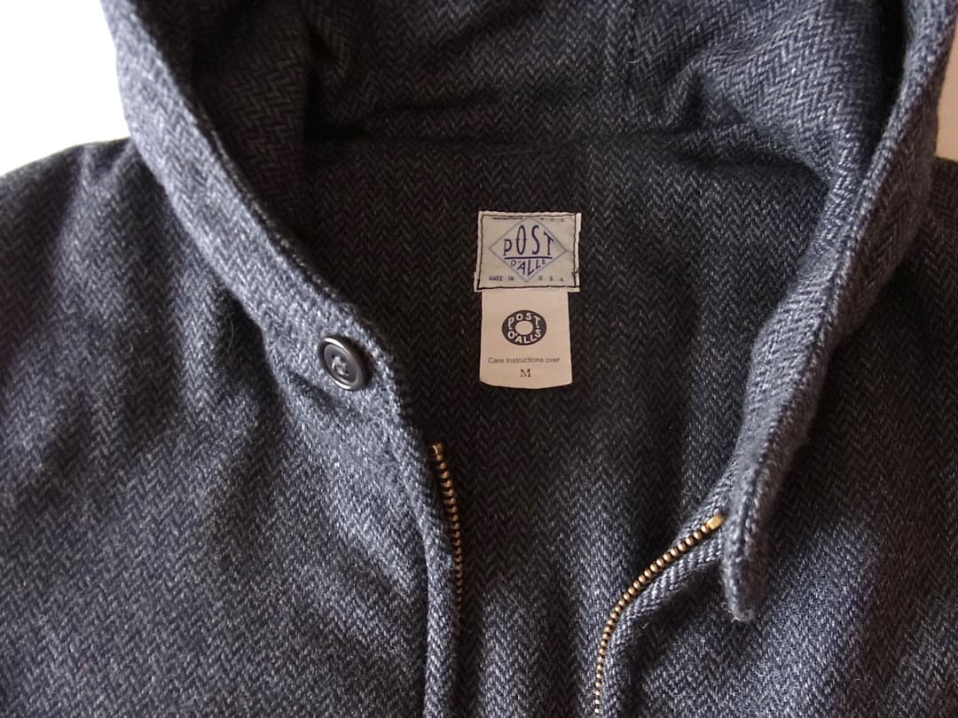 Post Overalls E-Z CRUZ VEST／ウールヘリンボーンベスト