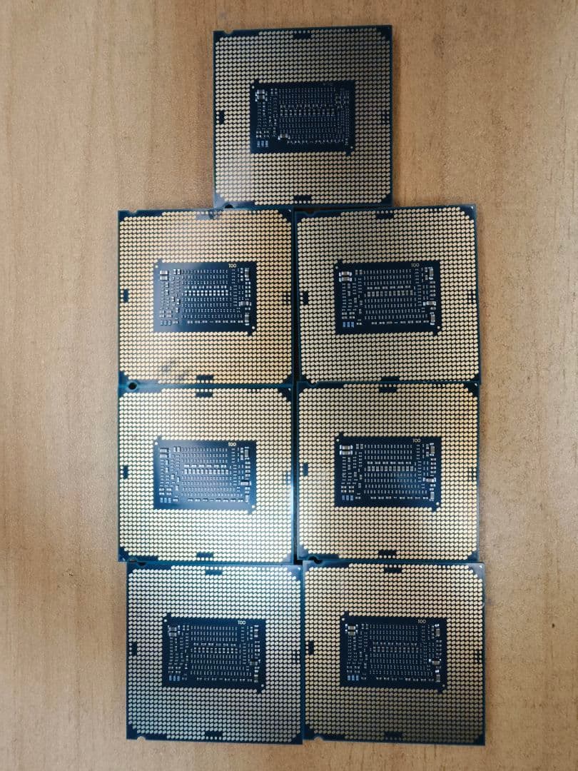m*o様 Intel I5CPU 7枚セット