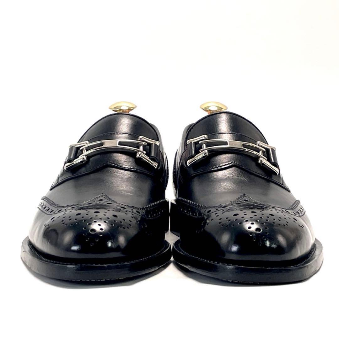 最終価格 美品 SCOTCH GRAIN ウイング チップ ビットローファー