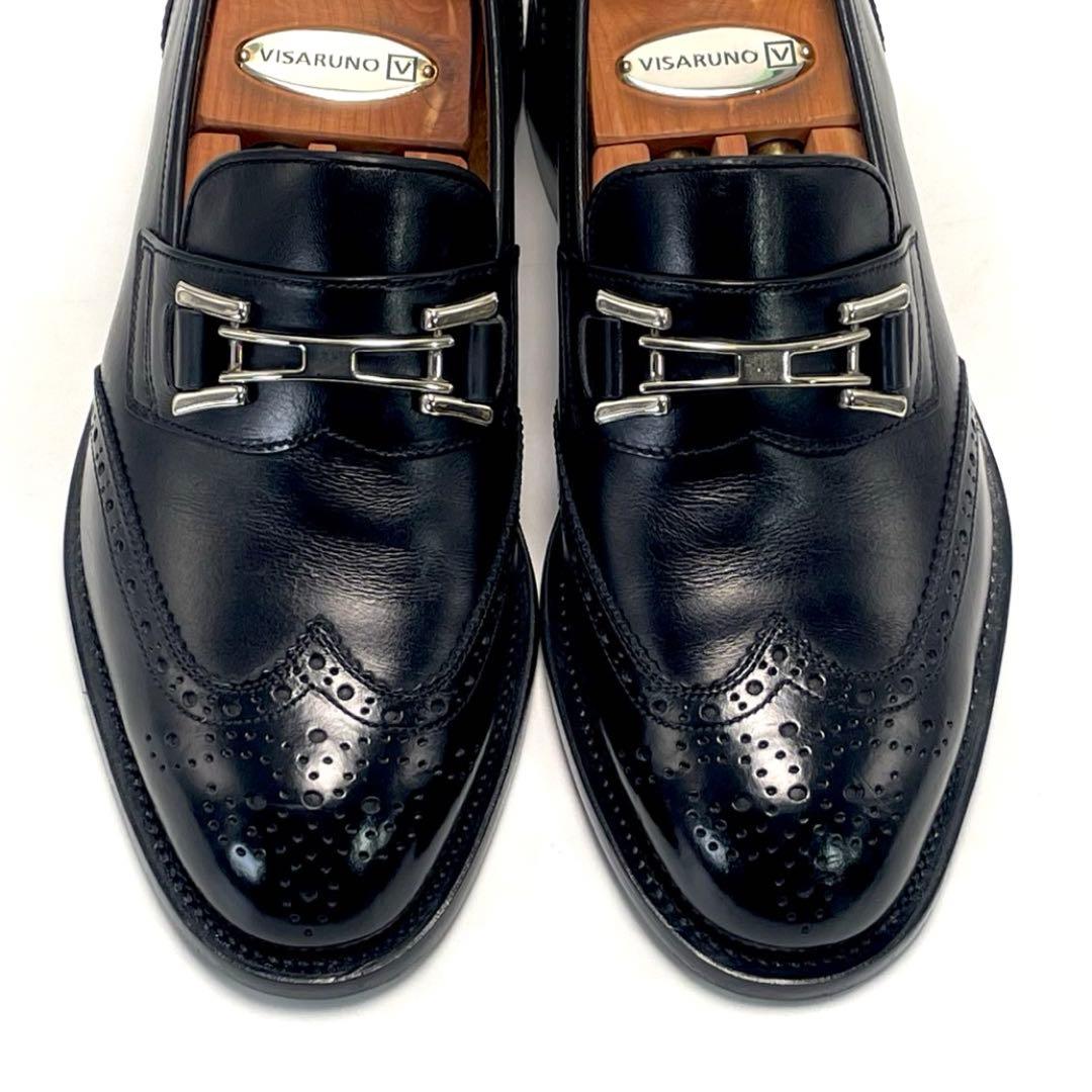 最終価格 美品 SCOTCH GRAIN ウイング チップ ビットローファー