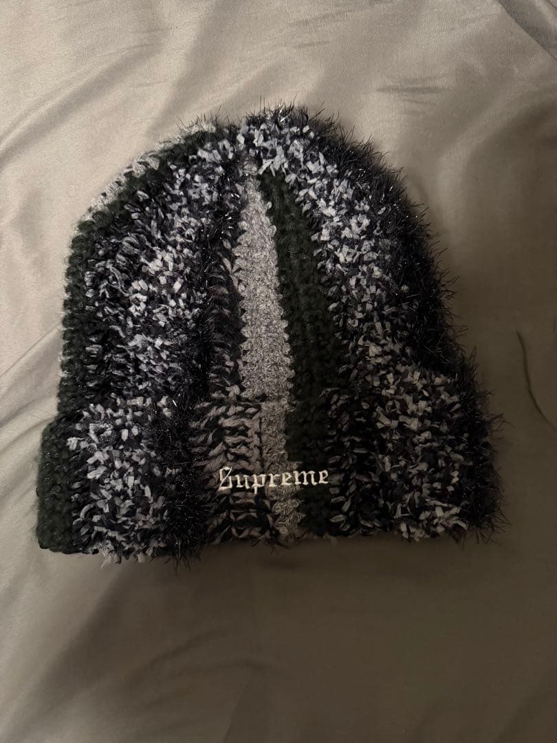 Supreme ブラック ニット帽