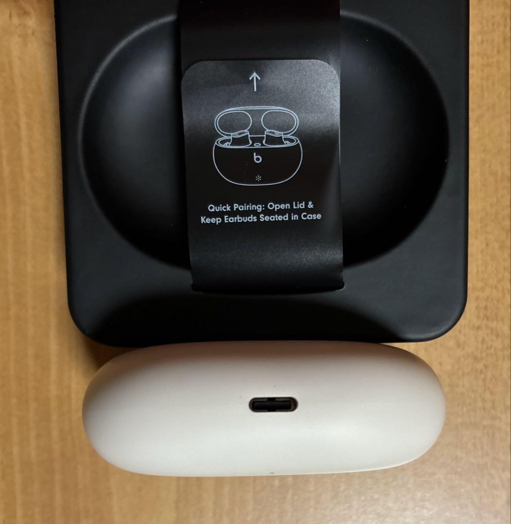 Beats Studio Buds + ワイヤレスイヤフォン　アイボリー　保証有