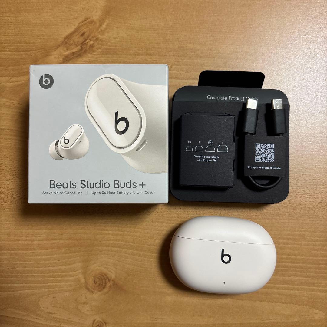 Beats Studio Buds + ワイヤレスイヤフォン　アイボリー　保証有