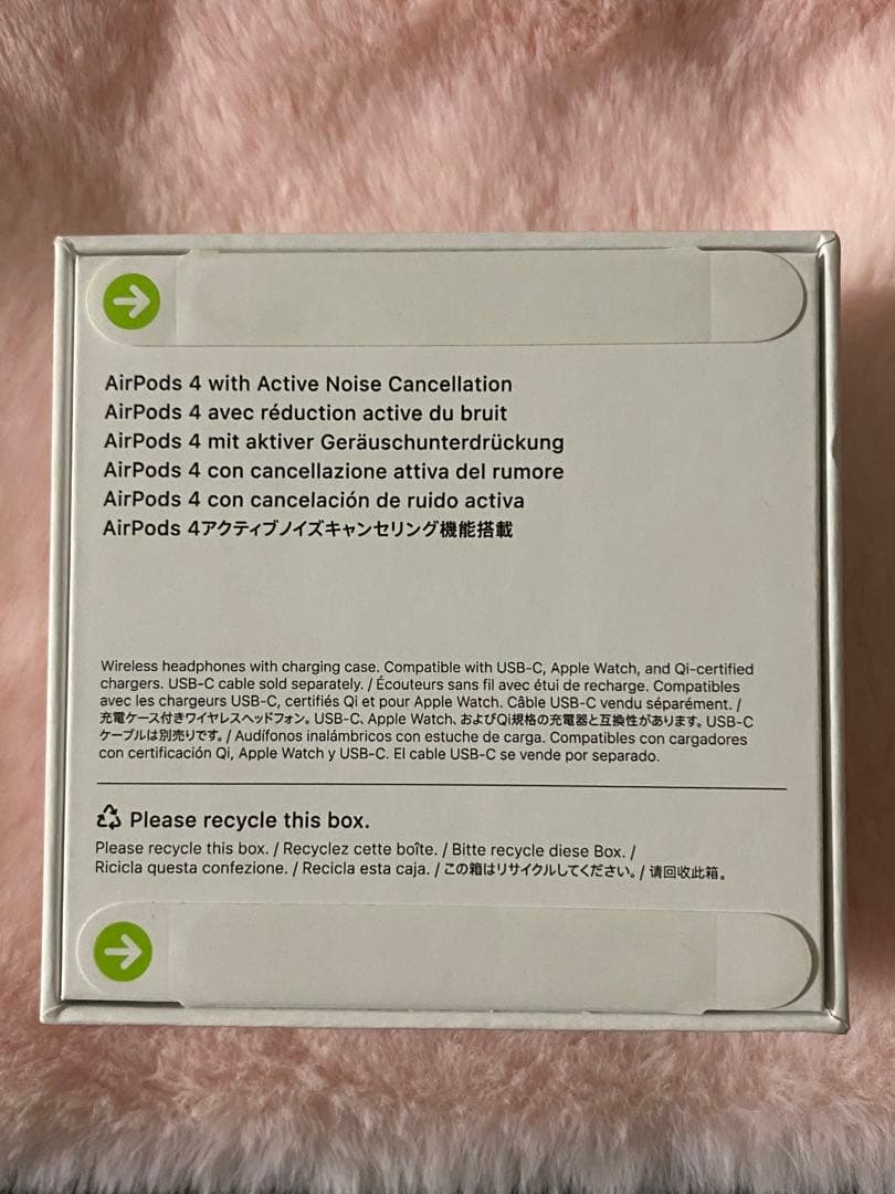 AirPods 4 ANC搭載 新品未使用 USB-C Apple 正規品
