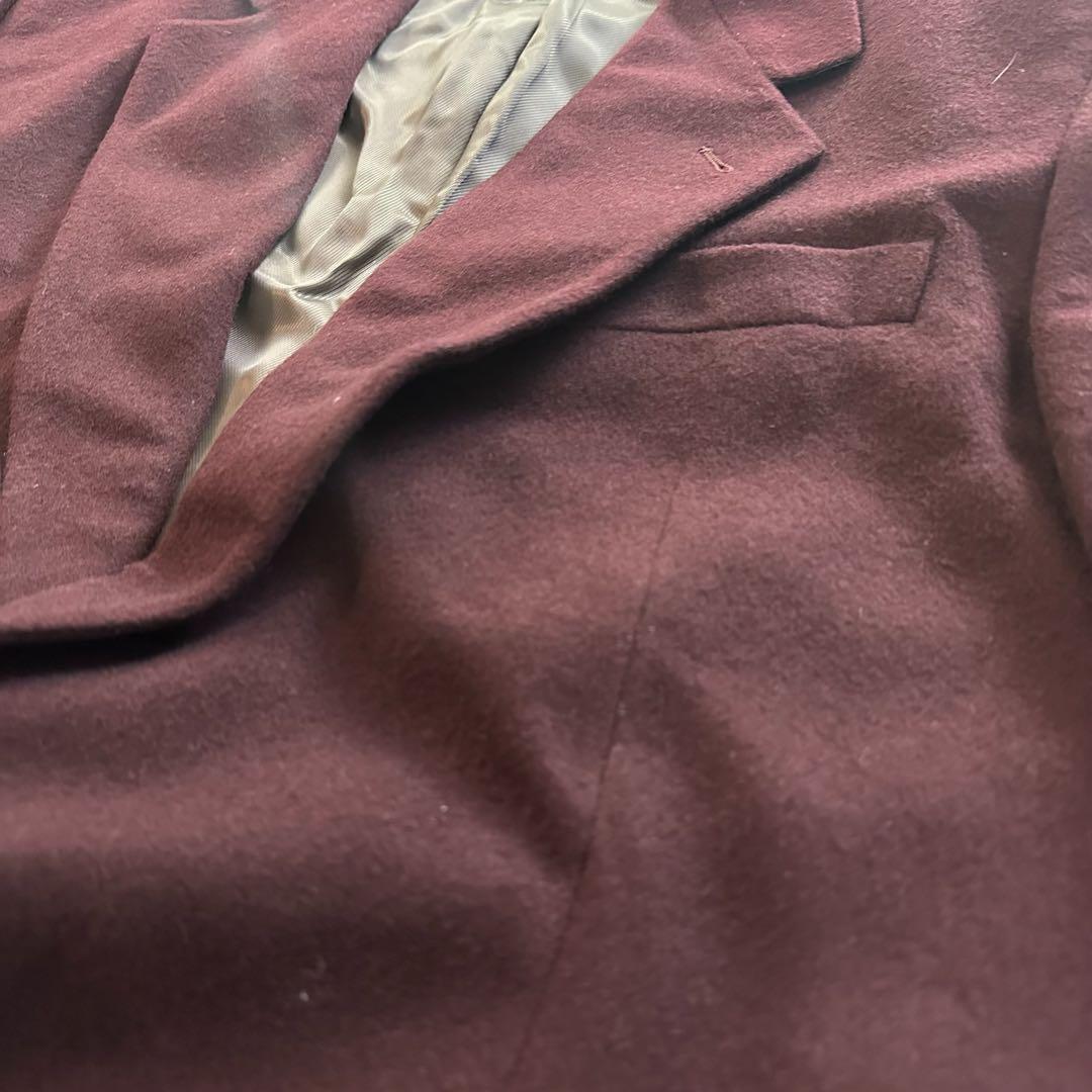 定価14万！ジャンフランコフェレ　 バーガンディ テーラードジャケット