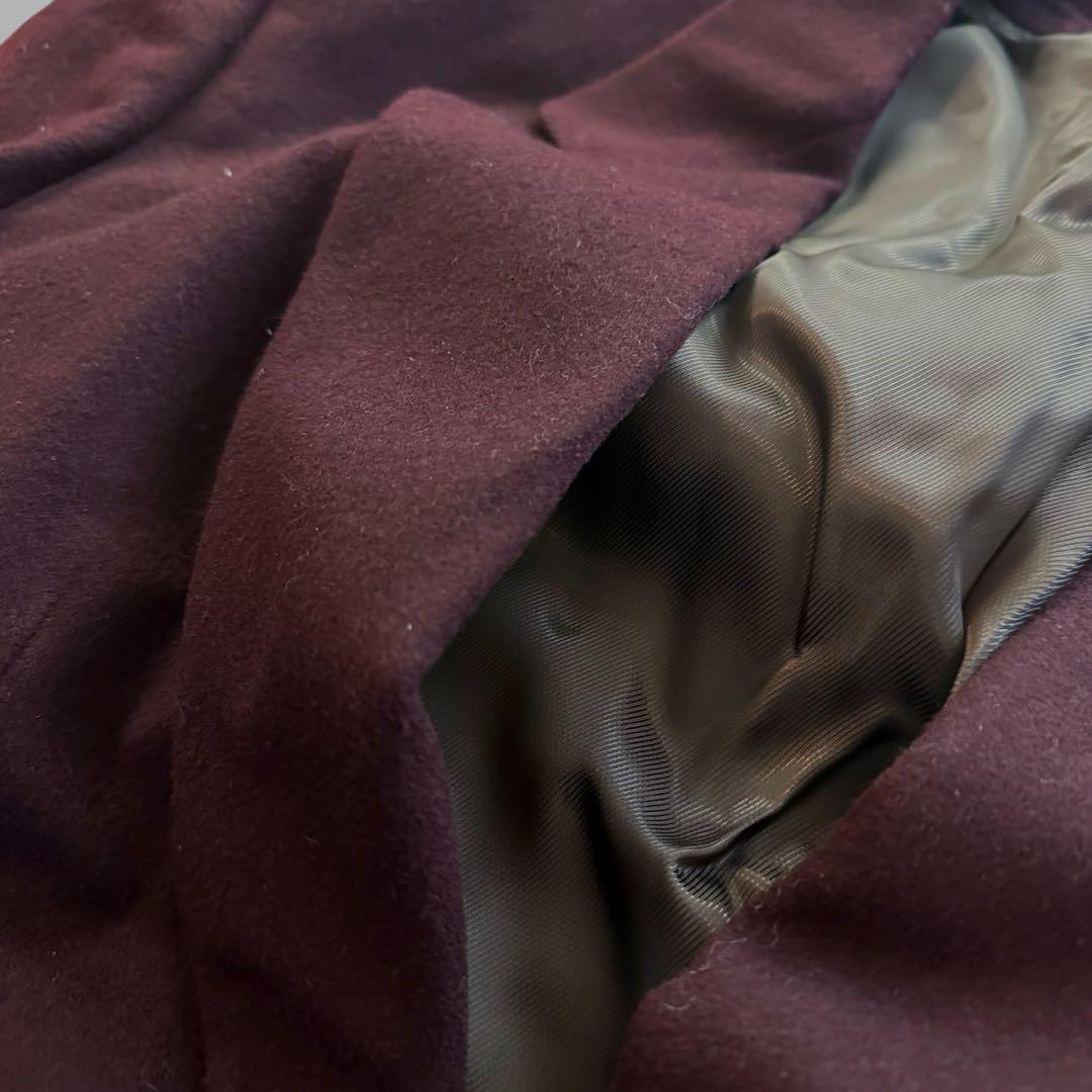 定価14万！ジャンフランコフェレ　 バーガンディ テーラードジャケット