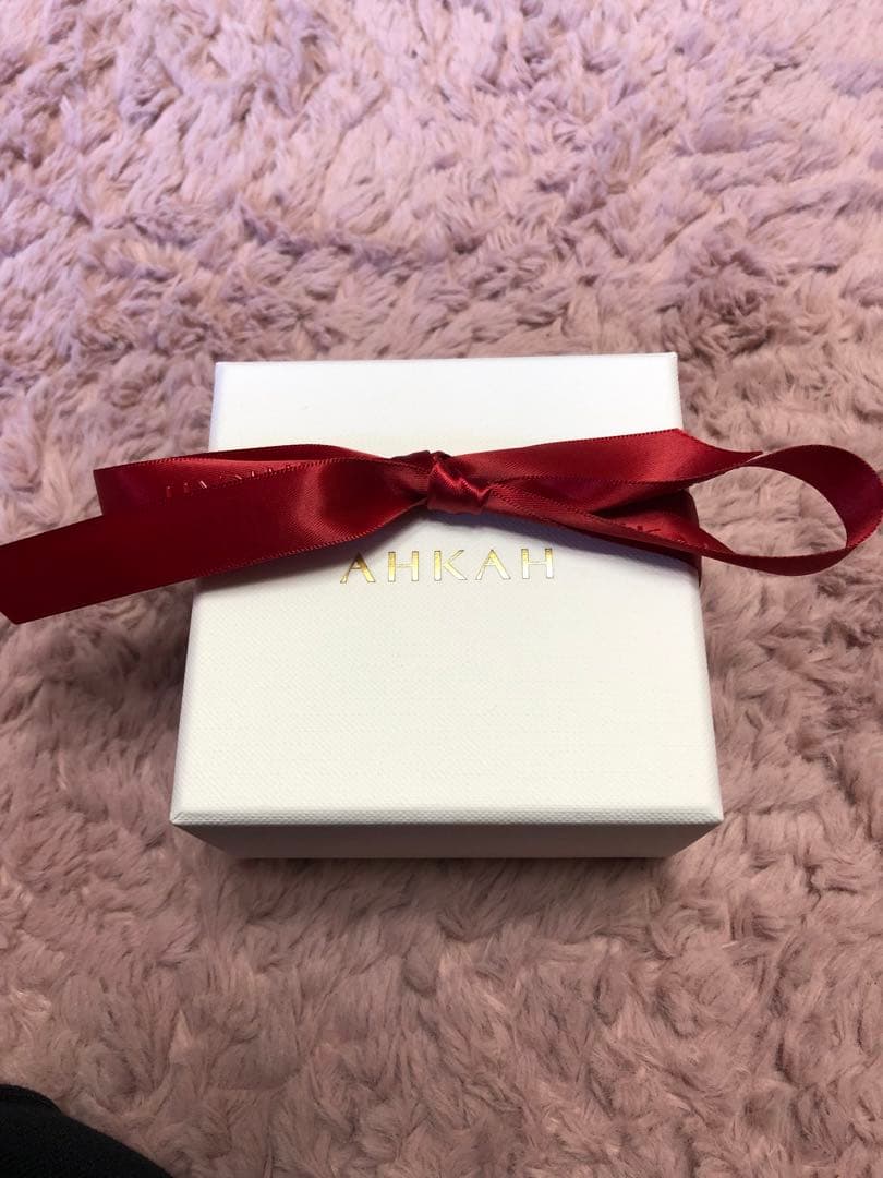 k*6様 アーカー AHKAH ルーシュ ネックレス YG K18 ダイヤモンド