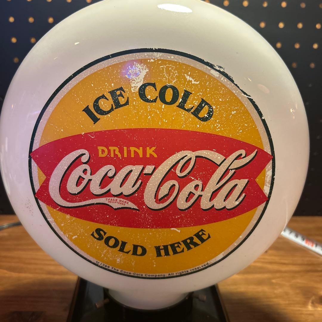 ヴィンテージ コカ・コーラ ランプ　ガソランプ