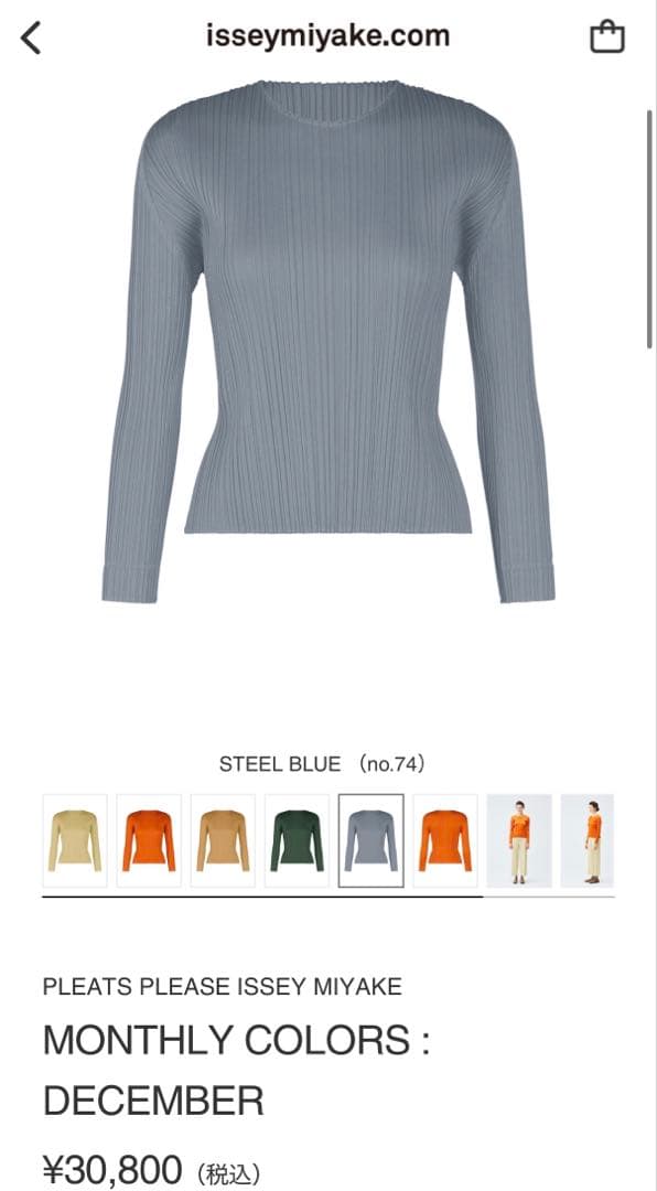 プリーツプリーズイッセイミヤケ トップス