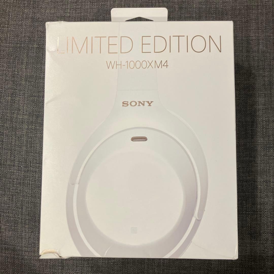 は*め様 WH-1000XM4 限定カラー ホワイト 使用感あり