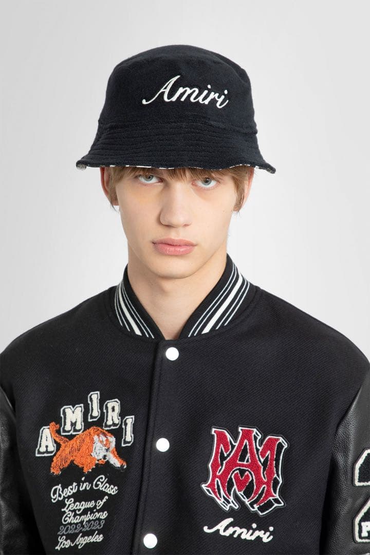 専用【新品】AMIRI アミリ リバーシブル バケットハット 黒 ユニセックス