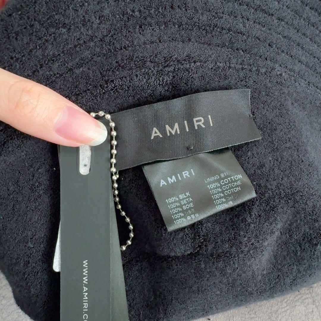 専用【新品】AMIRI アミリ リバーシブル バケットハット 黒 ユニセックス