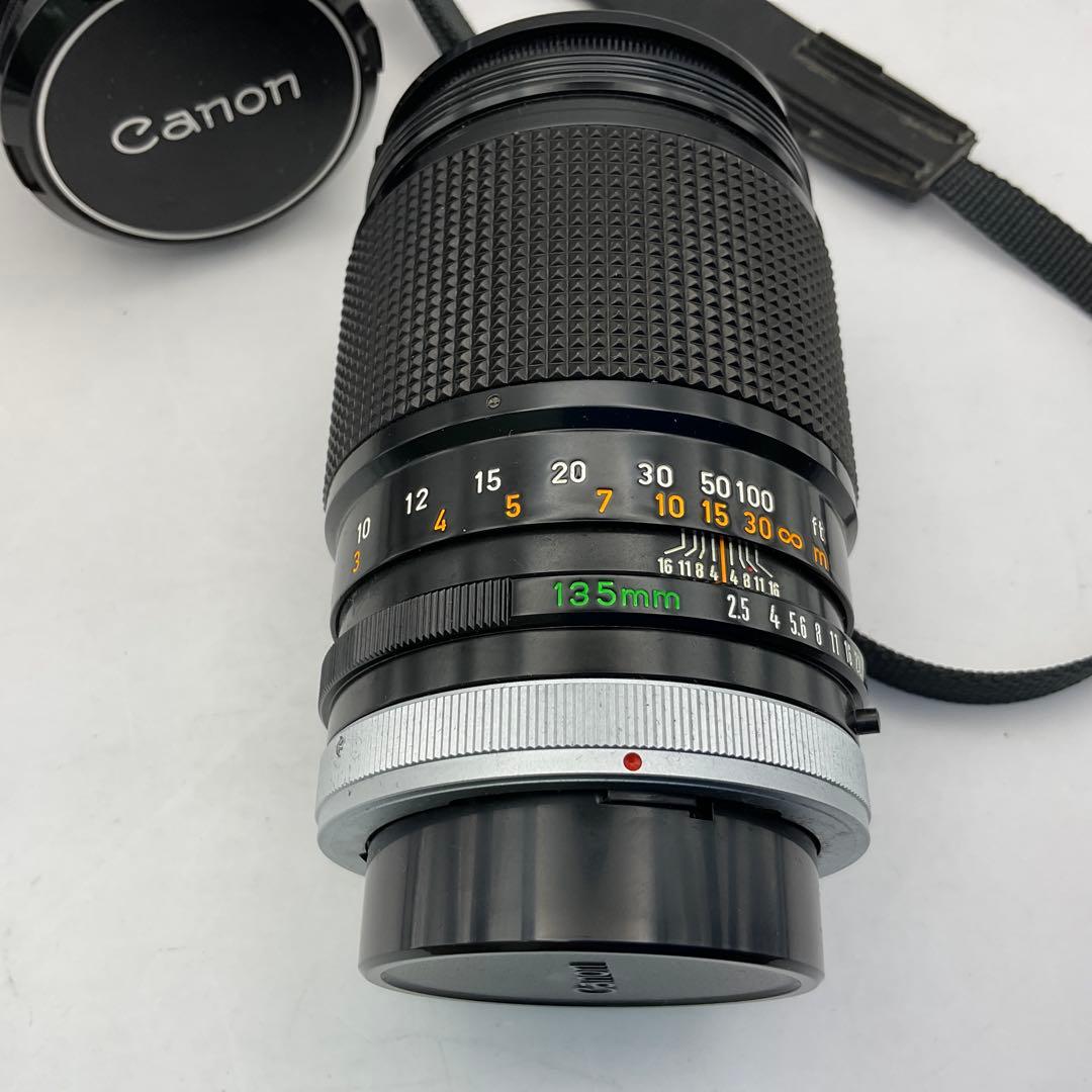 Canon AE-1 FD50mm FD135mm一眼レフカメラ　レンズセット