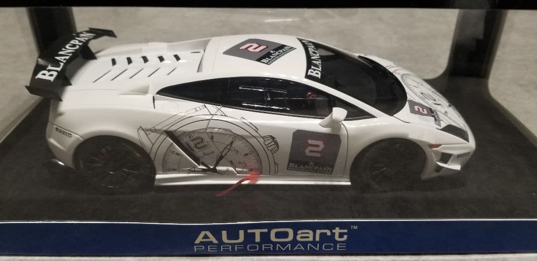 【美品】1/18 オートアート　ランボルギーニ　ガヤルド　BLANCPAIN