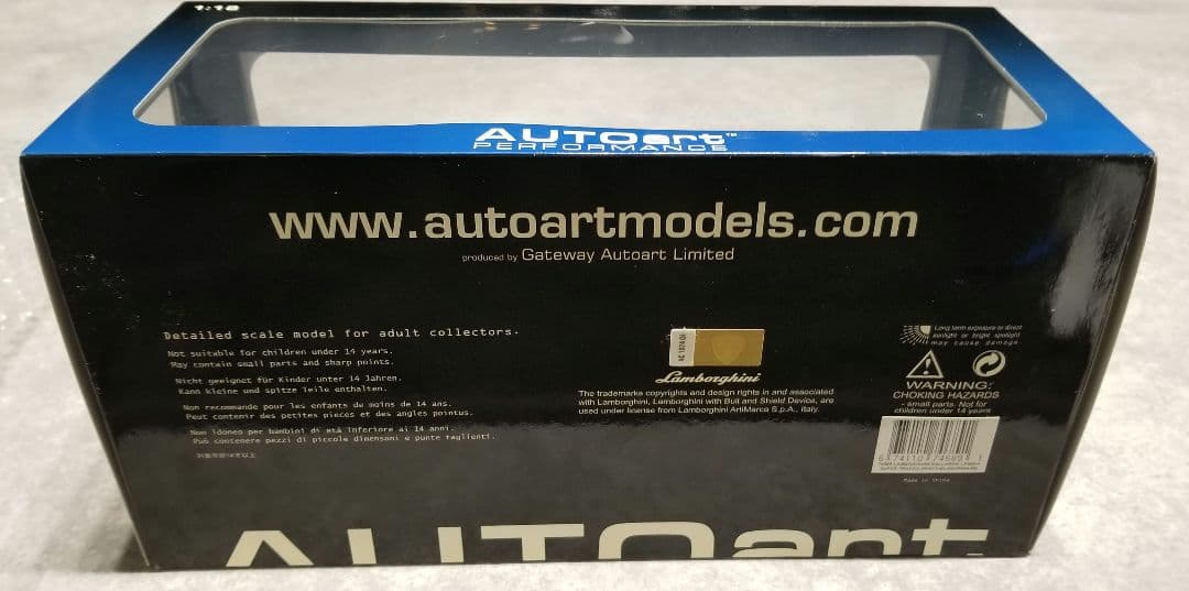 【美品】1/18 オートアート　ランボルギーニ　ガヤルド　BLANCPAIN