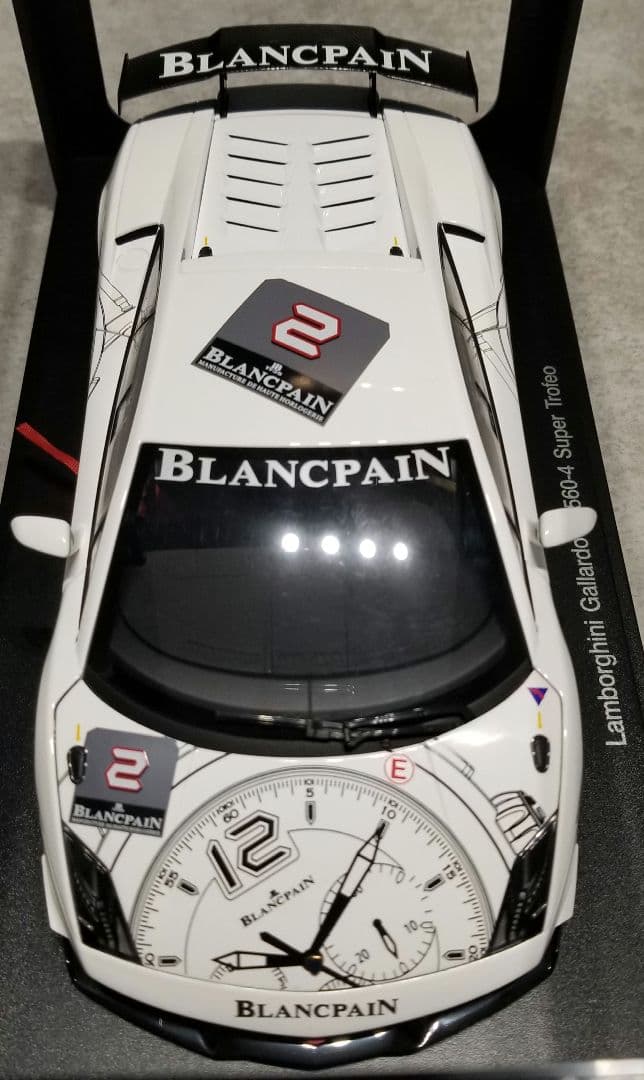 【美品】1/18 オートアート　ランボルギーニ　ガヤルド　BLANCPAIN