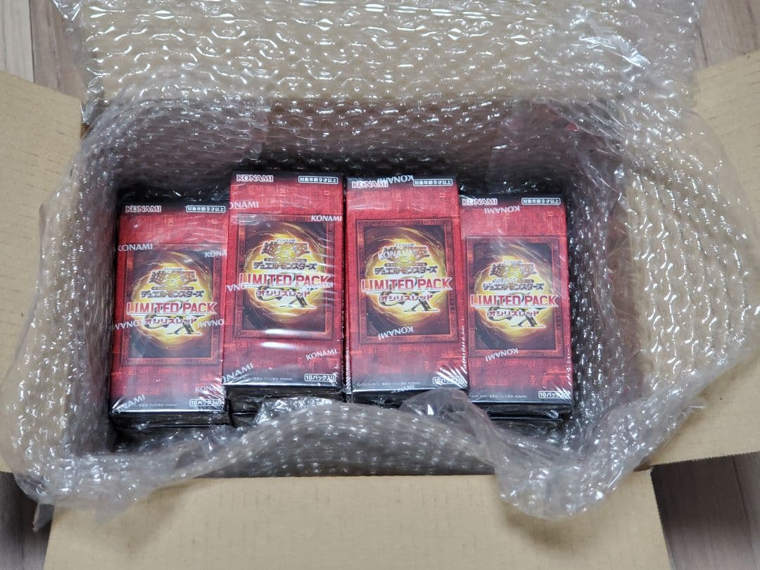 【シュリンク付き】遊戯王オシリスレッド未開封10箱セット