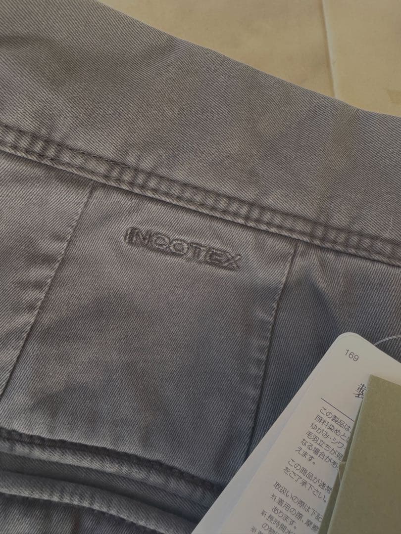 【新品未使用】INCOTEX(インコテックス)コットンパンツ 32