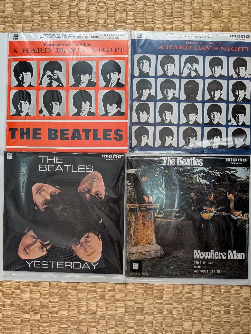 The Beatles E.P. collection、赤盤レコード❗希少です❗