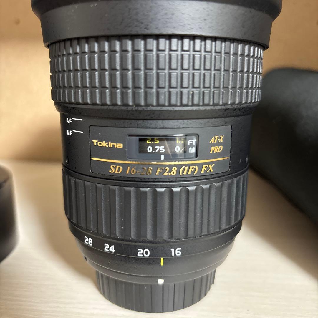 【値下げ】Tokina SD 16-28 F2.8(1F)FX レンズケース付き