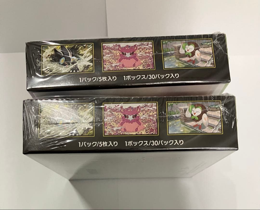 シュリンク付き　ポケモンカード ムニキスゼロ 2BOX