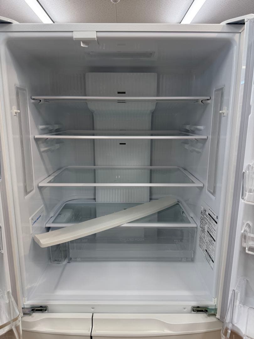 F052 パナソニック 大型冷蔵庫 6ドア 観音開き 2020年製 451L