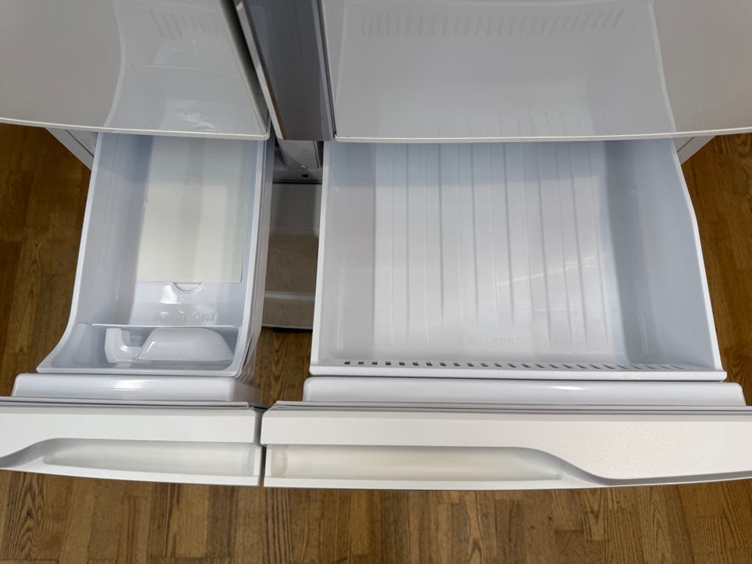 F052 パナソニック 大型冷蔵庫 6ドア 観音開き 2020年製 451L