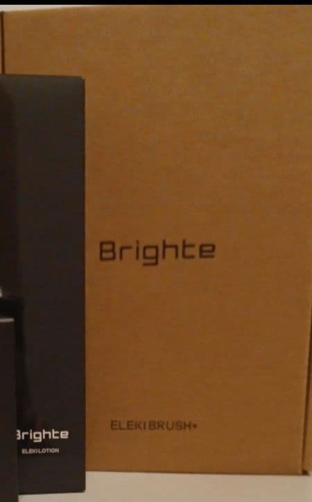 Brighte ELEKI BRUSH+ 美顔器＋ローション付き