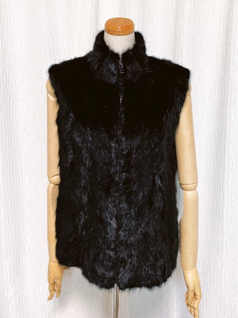 ❤️ミンク　ベスト　ポケット付き《Morion*さま専用》