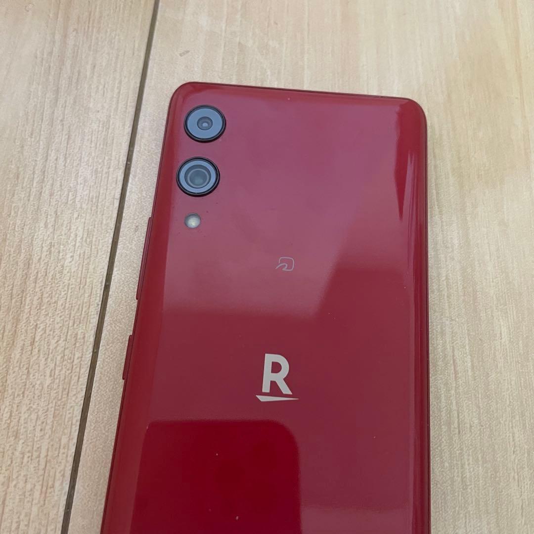 美品 Rakuten Hand 5G 専用ケース付き レッド スマホ 楽天