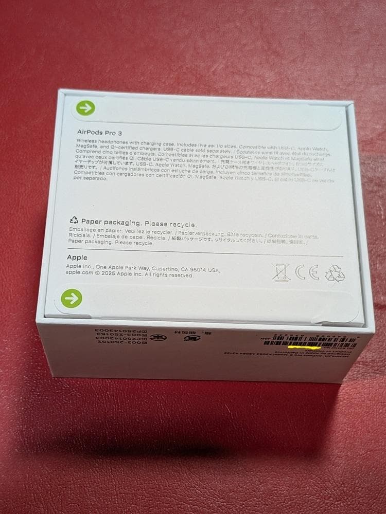 【新品】AirPods Pro3 （第3世代）8時間内発送