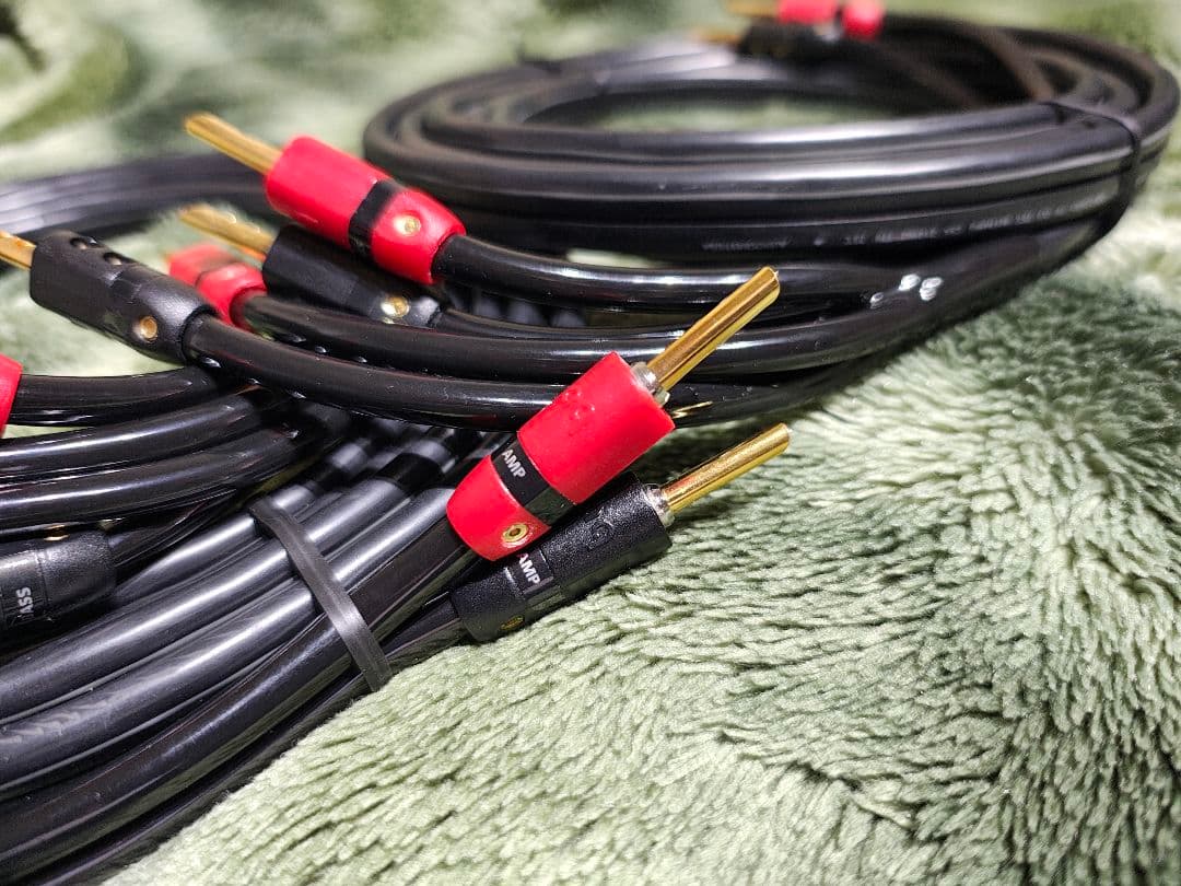 【美品】audioquest ROCKET 11 スピーカーケーブル