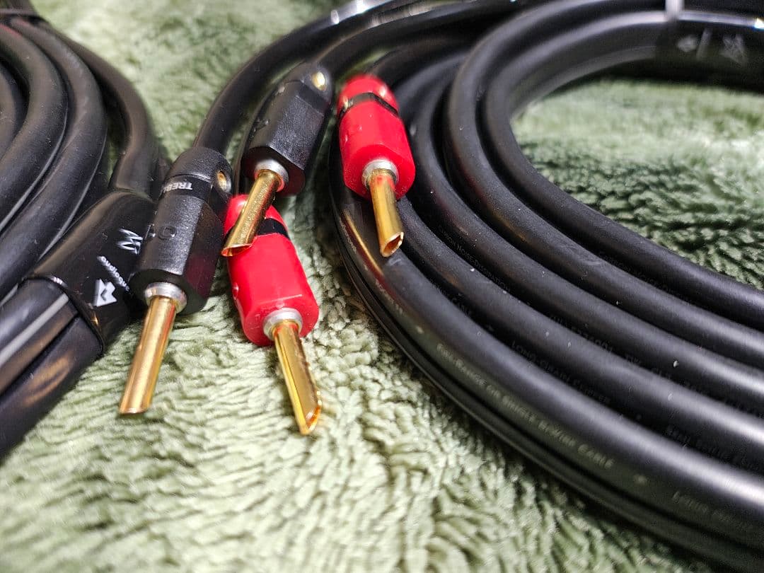 【美品】audioquest ROCKET 11 スピーカーケーブル