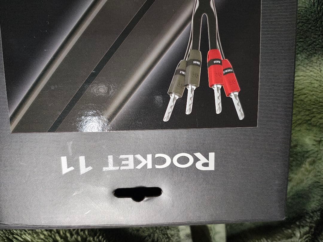 【美品】audioquest ROCKET 11 スピーカーケーブル