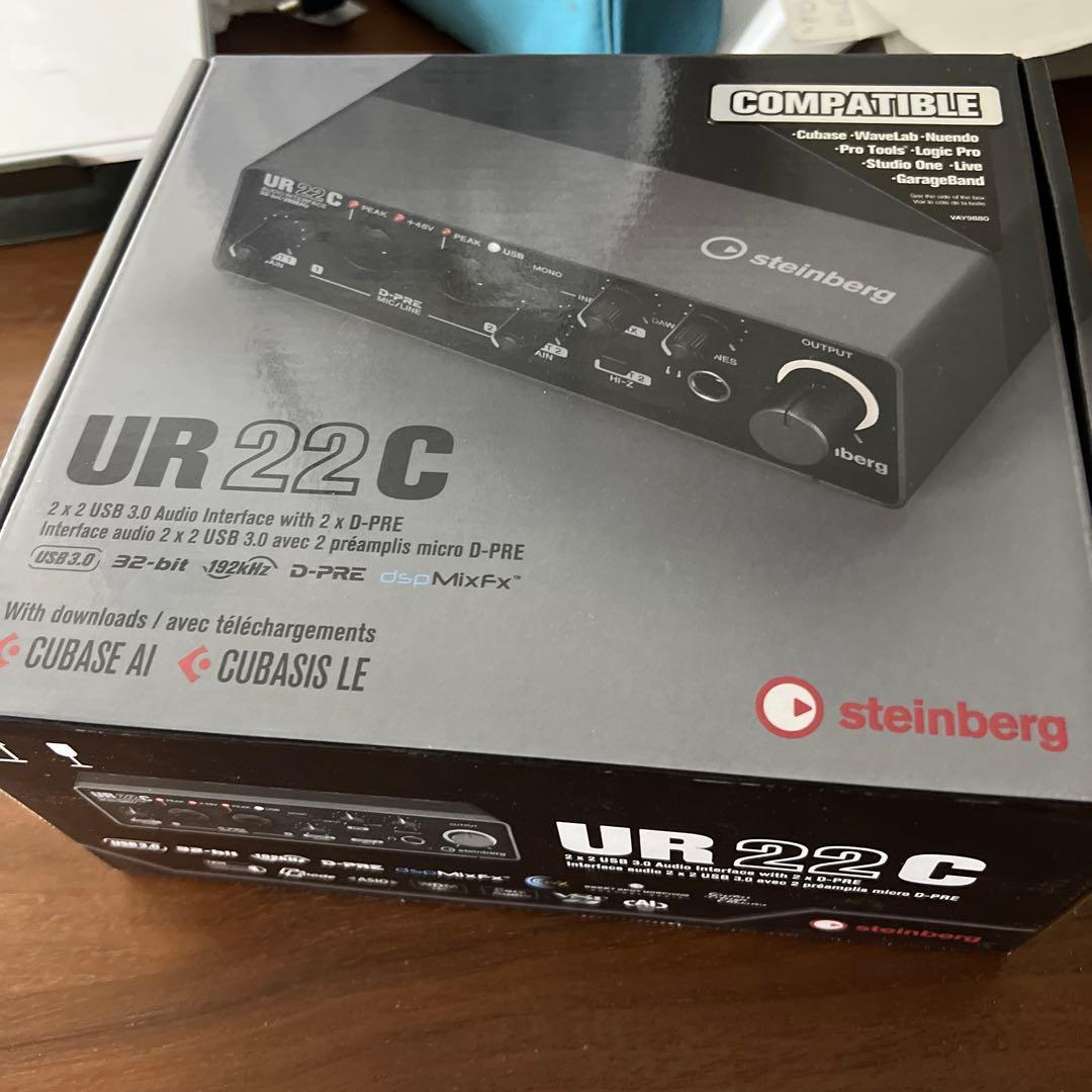ur22c オーディオインターフェース