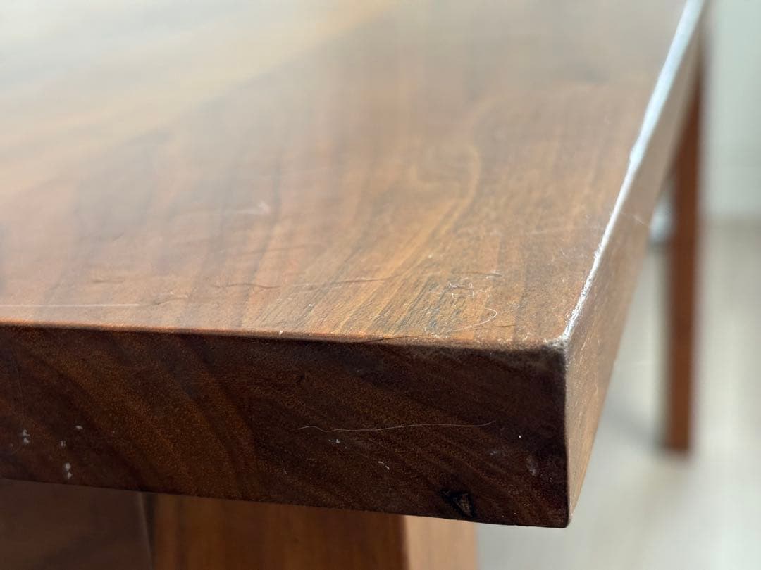 【無印良品】木製テーブル ウォールナット　幅140