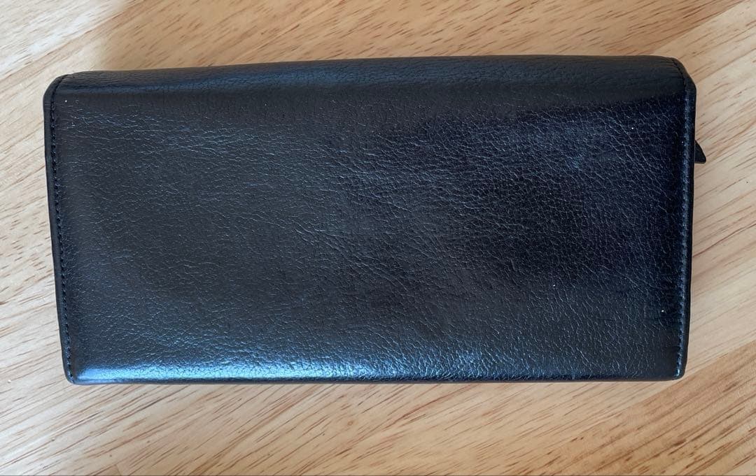 【美品】IL BISONTE イルビゾンテ 長財布 黒