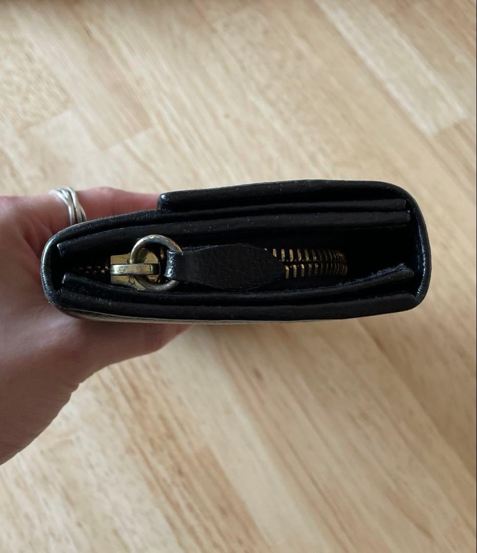 【美品】IL BISONTE イルビゾンテ 長財布 黒