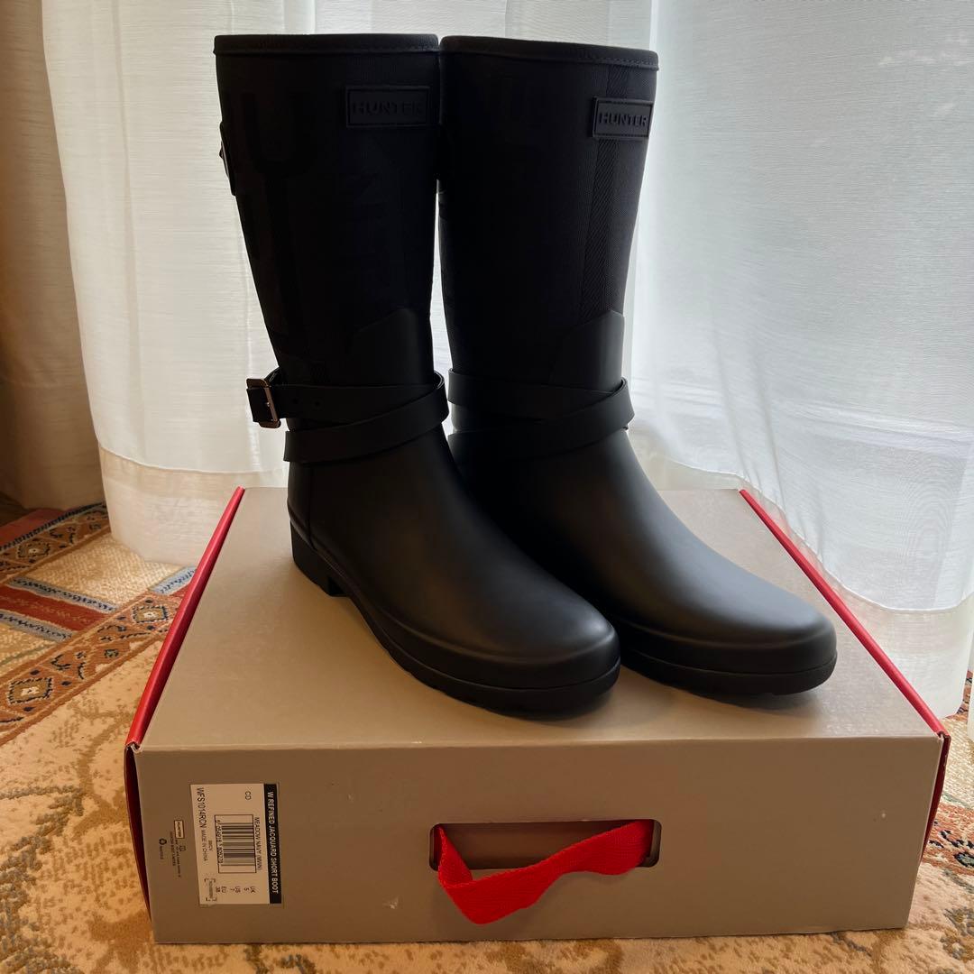 HUNTER リファインドジャガードショートブーツUK 6 / EU 39