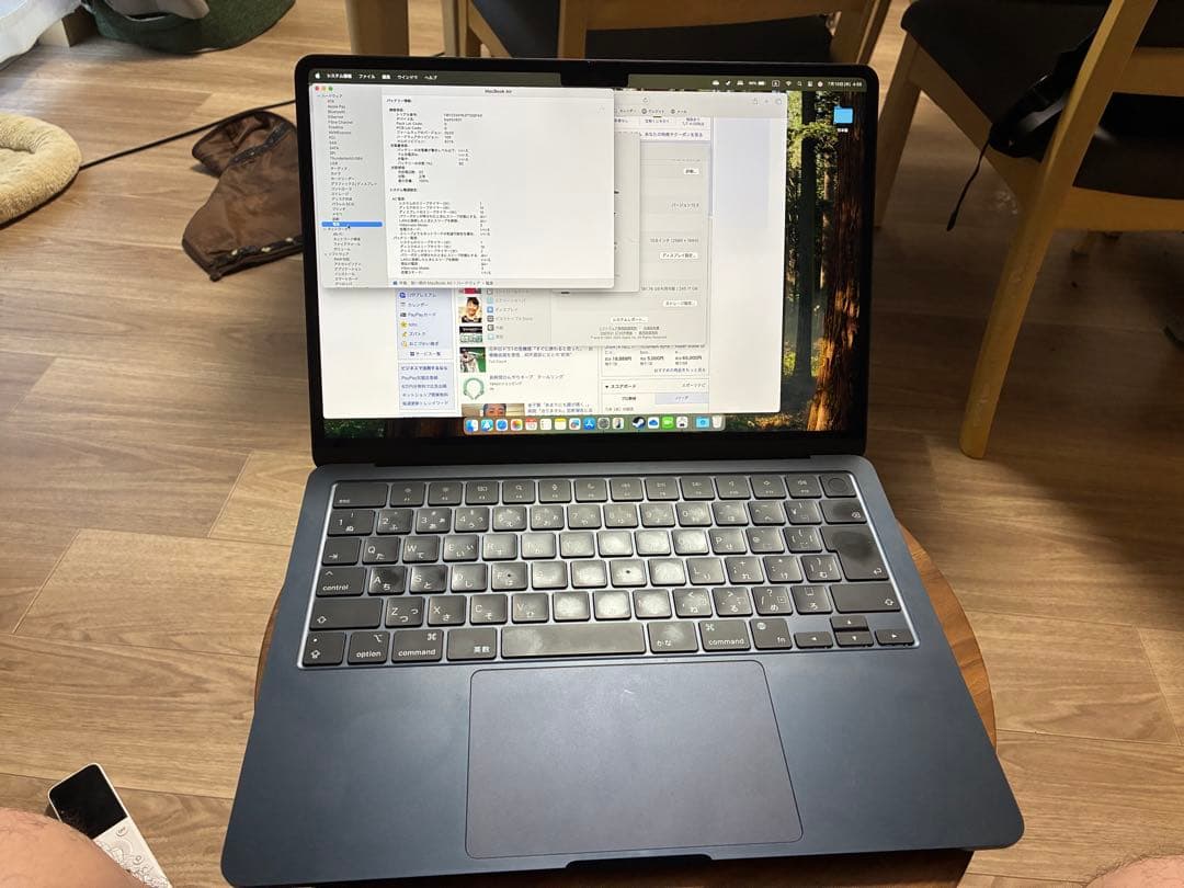 MacBook本体 MacBook Air M2 MLY33J/A 8GB 256GB