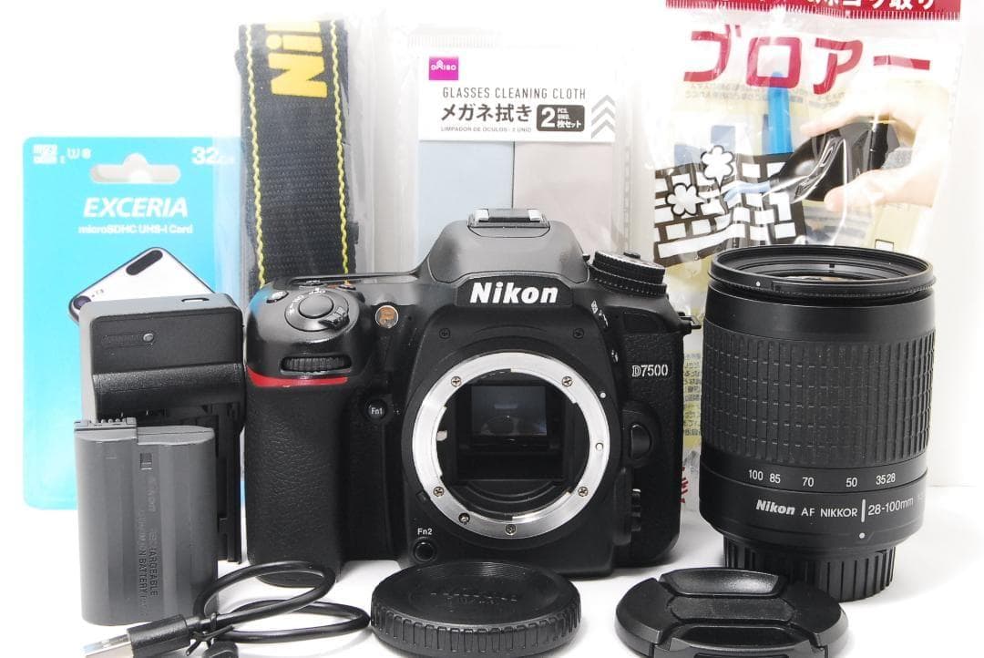 美品 Nikon D7500 シングルレンズセット 届いてすぐ使える♪