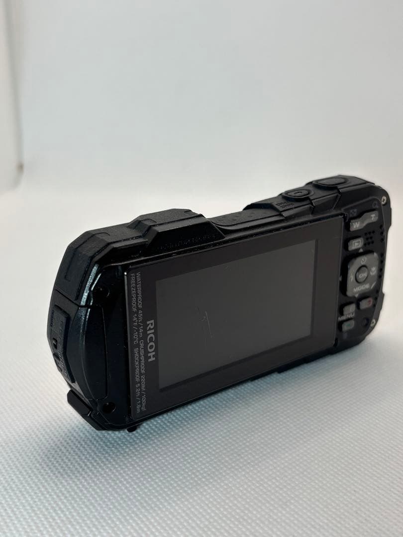 RICOH リコー WG-80 オレンジ★新品プロテクタージャケット付き★