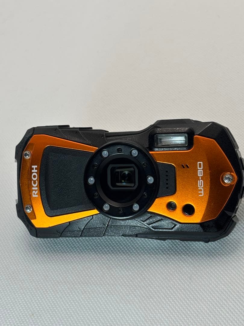 RICOH リコー WG-80 オレンジ★新品プロテクタージャケット付き★