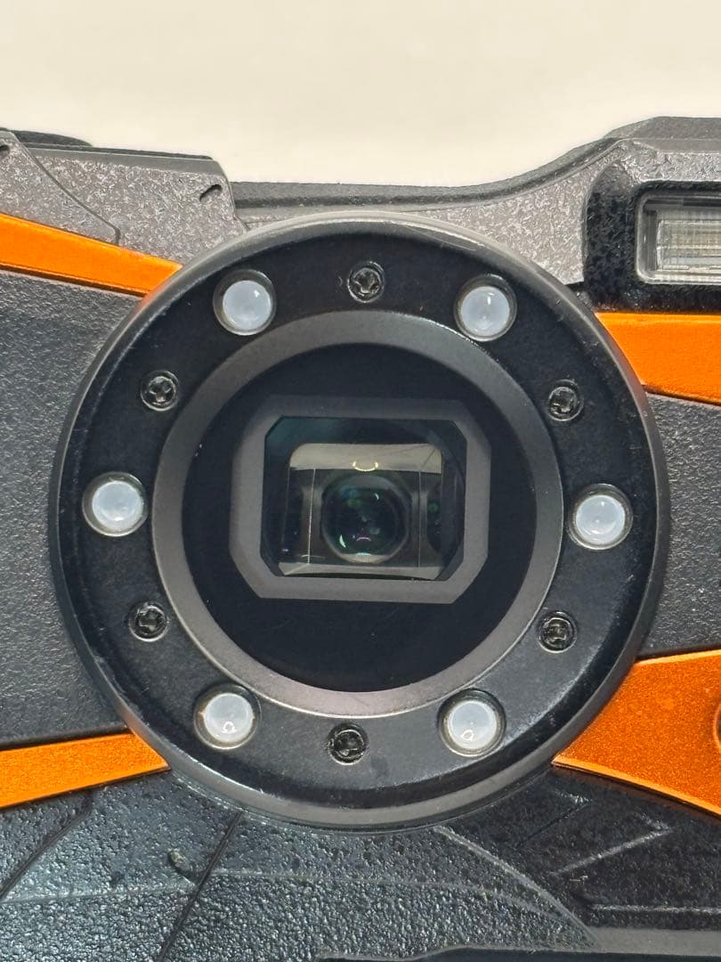 RICOH リコー WG-80 オレンジ★新品プロテクタージャケット付き★